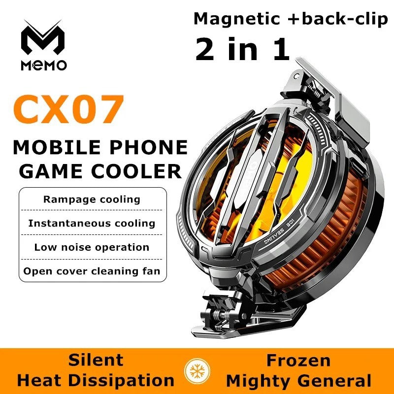 Orignal Memo CX07 Cooling Fan Magnetic Cooling Fan High Quality