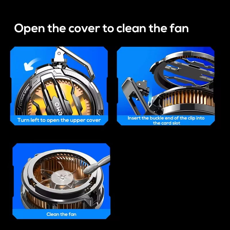 Orignal Memo CX07 Cooling Fan Magnetic Cooling Fan High Quality